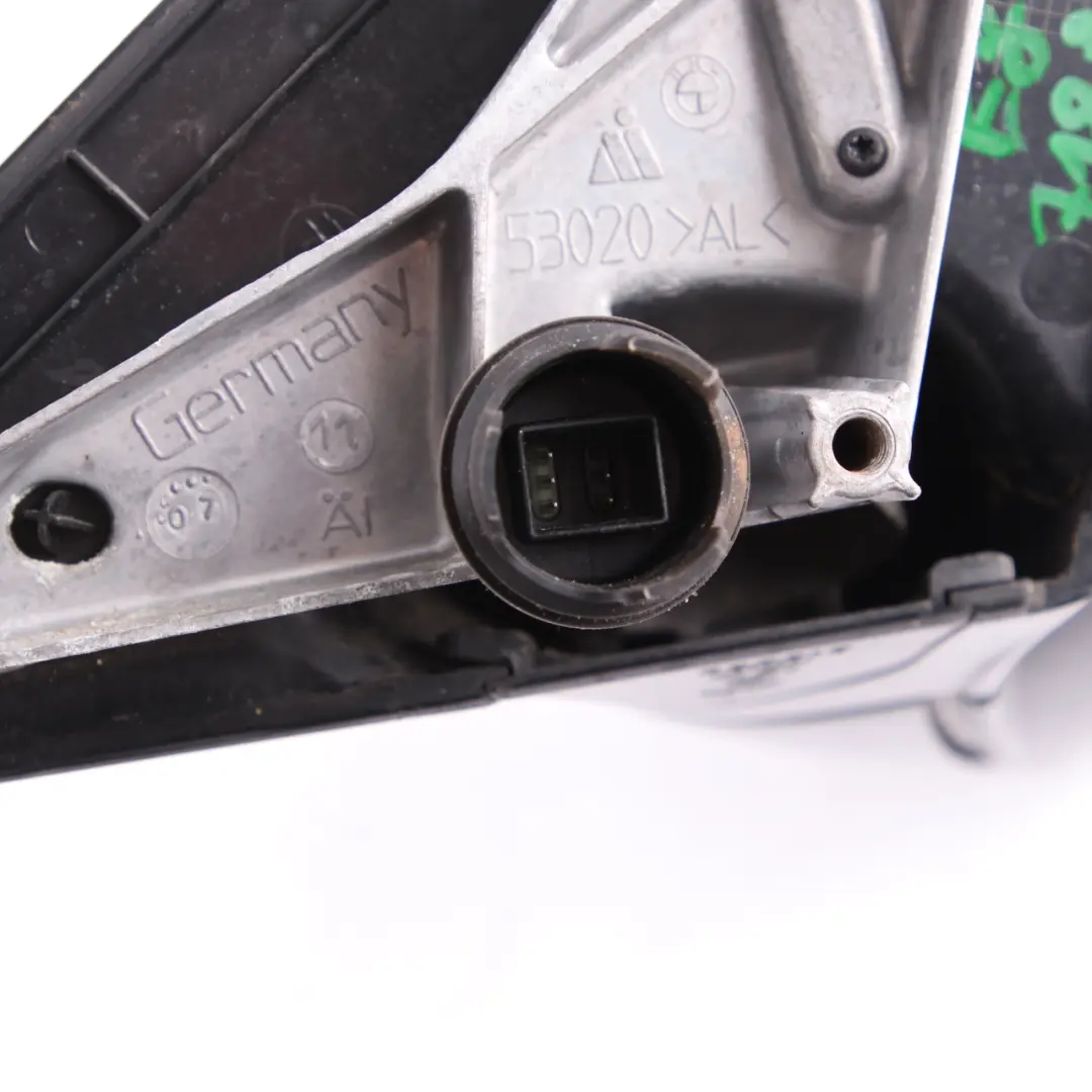 Heated Right Wing Mirror O/S Black Sapphire Metallic 475 to BMW 1 Series 6 E87 with Part number 7189852 BMW 1 Series 6 E87 Heated Right Wing Mirror O/S Black Sapphire Metallic 475 - SKU rhd-7189852-BS6 - Part number 7189852