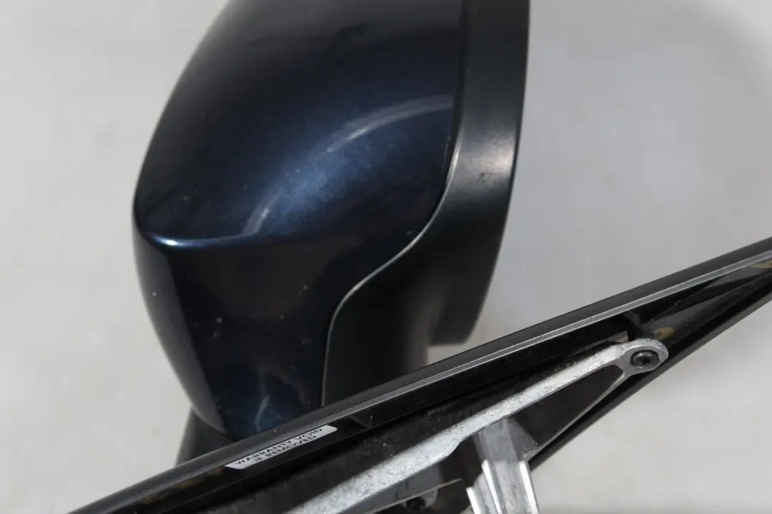 Heated Right Wing Mirror 5 Pins O/S Monacoblau Blue A35 to BMW 1 Series E87 with Part number 7189852 BMW 1 Series E87 Heated Right Wing Mirror 5 Pins O/S Monacoblau Blue A35 - SKU rhd-7189852-MB - Part number 7189852