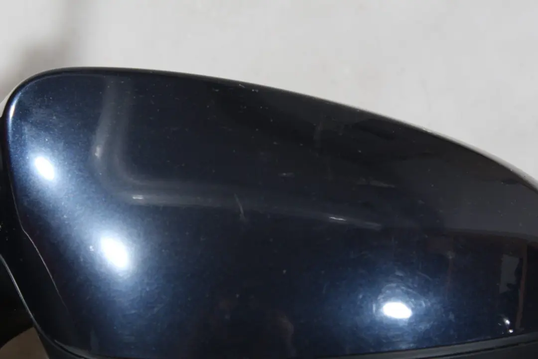 Heated Right Wing Mirror 5 Pins O/S Monacoblau Blue A35 to BMW 1 Series E87 with Part number 7189852 BMW 1 Series E87 Heated Right Wing Mirror 5 Pins O/S Monacoblau Blue A35 - SKU rhd-7189852-MB - Part number 7189852