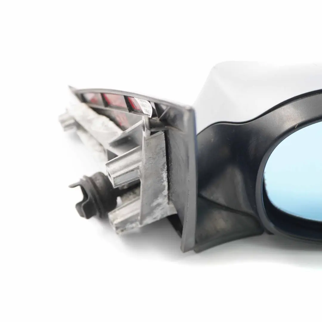 BMW E87 Heated Outside Right Wing Mirror O/S Quarzblau Quartz Blue A18 - SKU rhd-7189852-QB1 - Part number 7189852