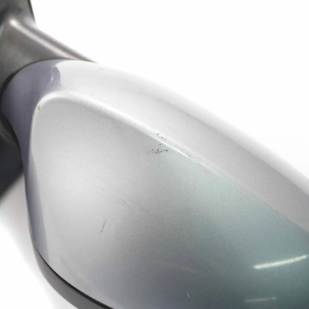 BMW E87 Heated Outside Right Wing Mirror O/S Quarzblau Quartz Blue A18 - SKU rhd-7189852-QB1 - Part number 7189852
