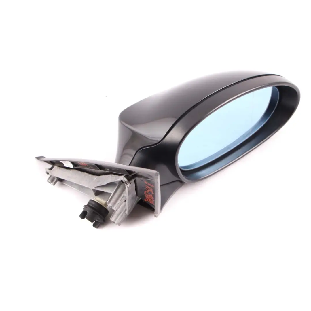  Wing Mirror BMW E87 Driver's Side Heated Right Door O/S Schwarz 2 Black 668 - SKU rhd-7189852-SCH - Part number 7189852