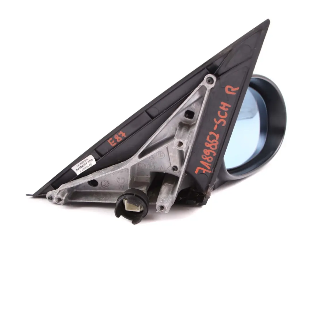 Wing Mirror BMW E87 Driver's Side Heated Right Door O/S Schwarz 2 Black 668 to with Part number 7189852 Wing Mirror BMW E87 Driver's Side Heated Right Door O/S Schwarz 2 Black 668 - SKU rhd-7189852-SCH - Part number 7189852