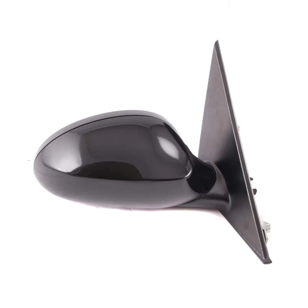  Wing Mirror BMW E87 Driver's Side Heated Right Door O/S Schwarz 2 Black 668 - SKU rhd-7189852-SCH - Part number 7189852