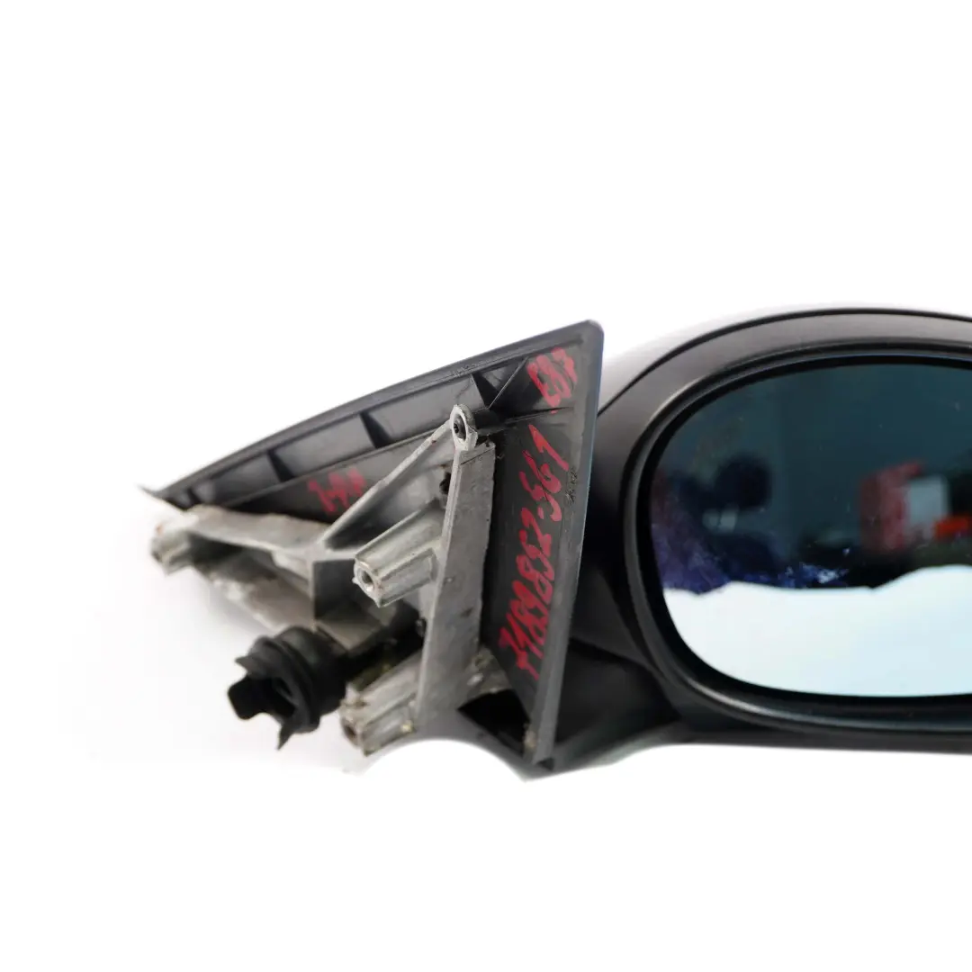 Right Wing Mirror O/S 3 Pins Sparkling Graphite Metallic A22 to BMW 1 Series E87 with Part number 7189852 BMW 1 Series E87 Right Wing Mirror O/S 3 Pins Sparkling Graphite Metallic A22 - SKU rhd-7189852-SG1 - Part number 7189852