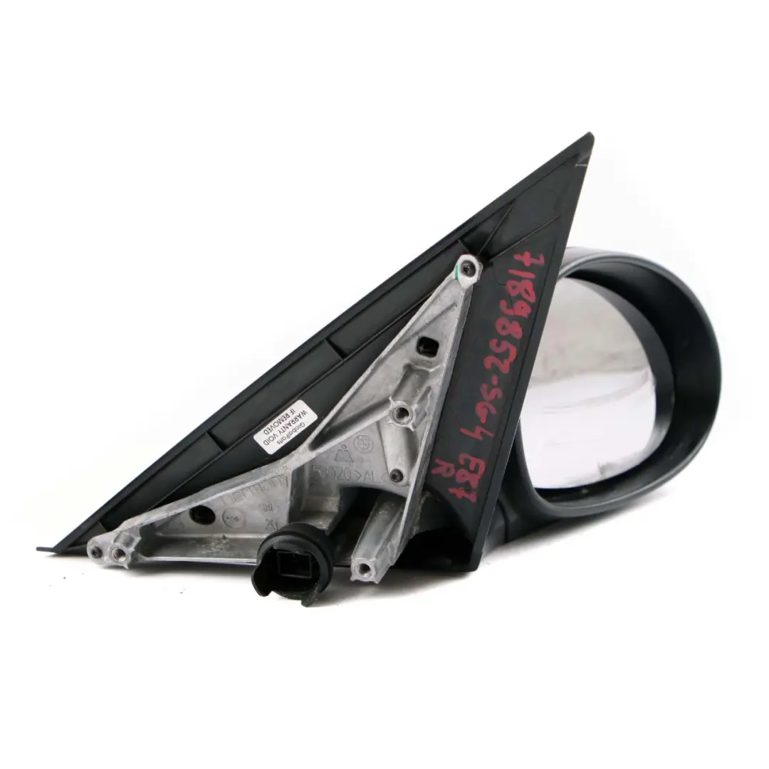 Wing Mirror BMW 1 Series E87 Right O/S 3 Pins Sparkling Graphite Metallic A22 to with Part number 7189852 Wing Mirror BMW 1 Series E87 Right O/S 3 Pins Sparkling Graphite Metallic A22 - SKU rhd-7189852-SG4 - Part number 7189852