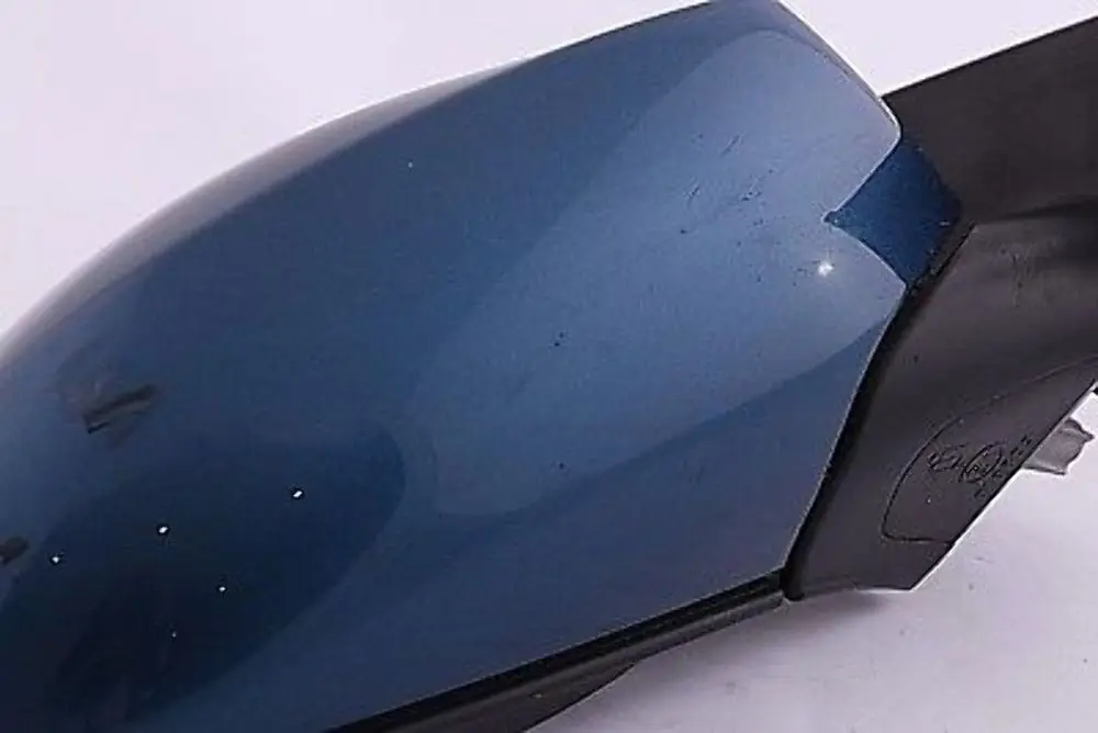 BMW 1 Series 3 E87 Heated Right Wing Mirror O/S Sydneyblau Sydney Blau Blue A19 - SKU rhd-7189852-SYD4 - Part number 7189852