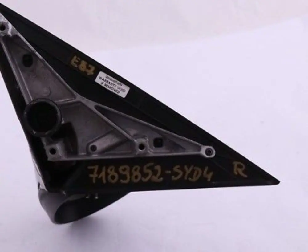 Heated Right Wing Mirror O/S Sydneyblau Sydney Blau Blue A19 to BMW 1 Series 3 E87 with Part number 7189852 BMW 1 Series 3 E87 Heated Right Wing Mirror O/S Sydneyblau Sydney Blau Blue A19 - SKU rhd-7189852-SYD4 - Part number 7189852