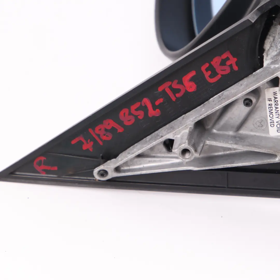 Wing Mirror BMW E87 Heated Right O/S Titansilber Titan Silver Metallic 354 to with Part number 7189852 Wing Mirror BMW E87 Heated Right O/S Titansilber Titan Silver Metallic 354 - SKU rhd-7189852-TS6 - Part number 7189852