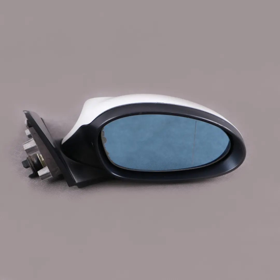 BMW 1 Series E87 Outside Heated Right Wing Mirror O/S 5 Pin White - SKU rhd-7189852-WHI - Part number 7189852