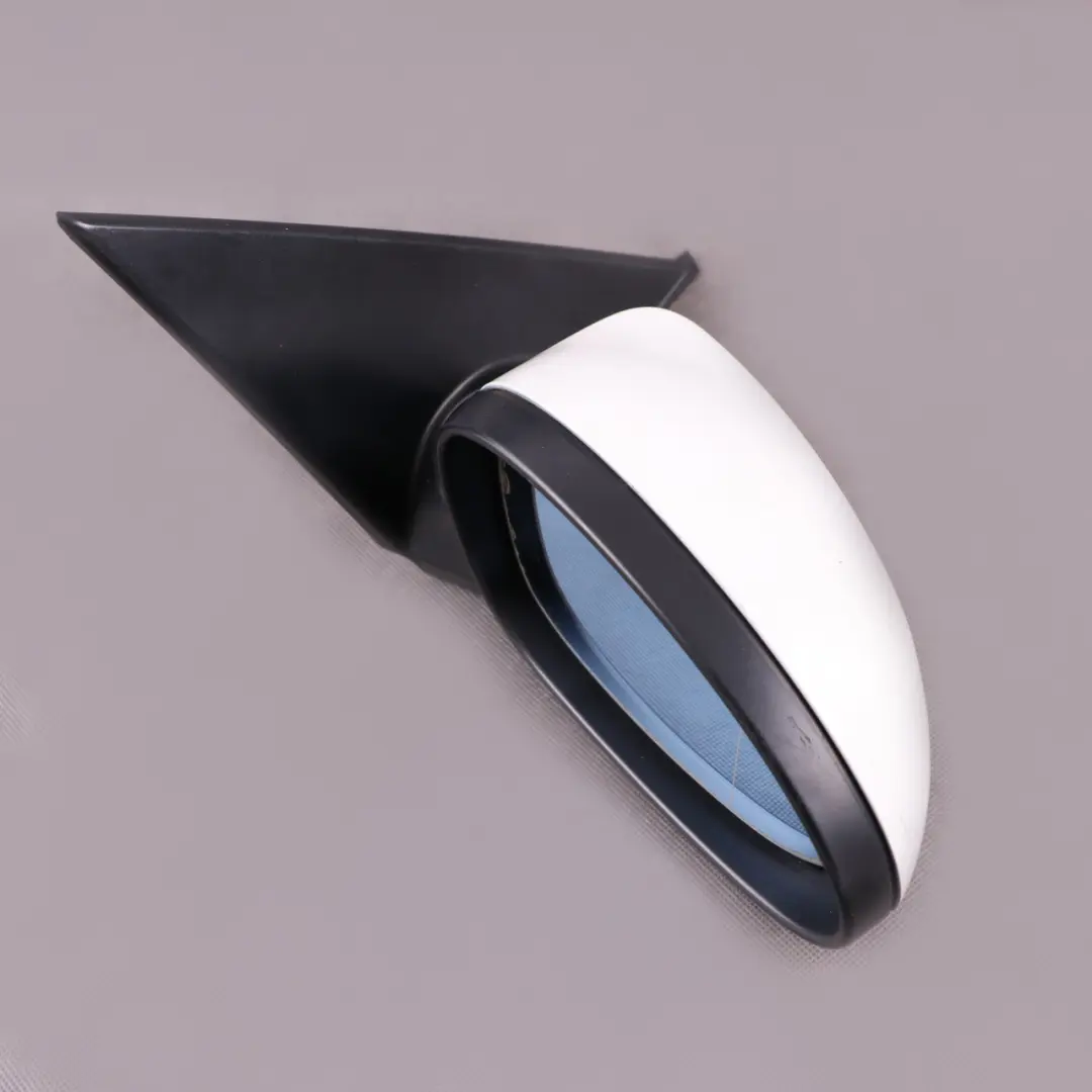 BMW 1 Series E87 Outside Heated Right Wing Mirror O/S 5 Pin White - SKU rhd-7189852-WHI - Part number 7189852