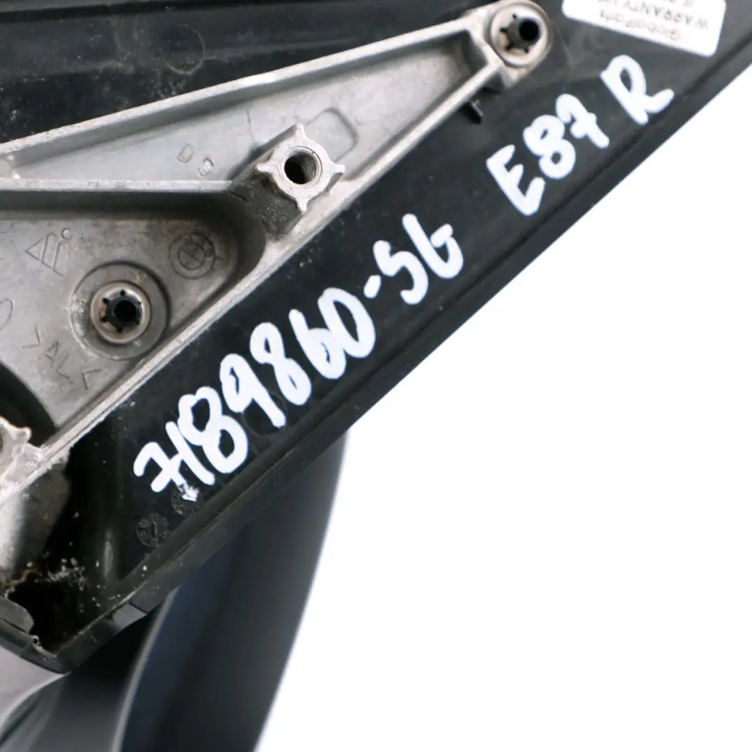 High Gloss Right Wing Mirror O/S Memory Sparkling Graphite Metallic A22 to BMW E87 with Part number 7189904 BMW E87 High Gloss Right Wing Mirror O/S Memory Sparkling Graphite Metallic A22 - SKU rhd-7189904-SG - Part number 7189904