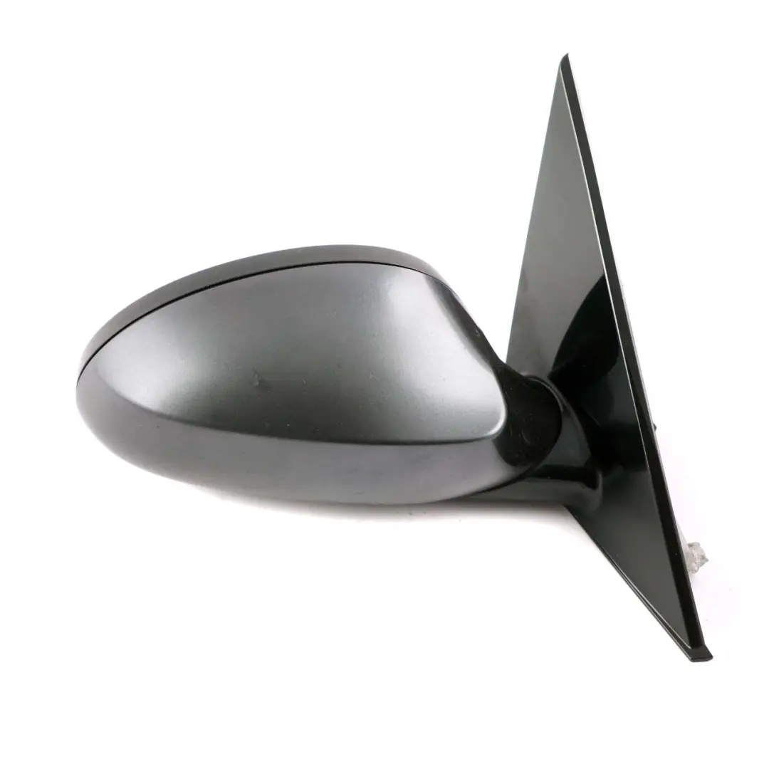 BMW E87 High Gloss Right Wing Mirror O/S Memory Sparkling Graphite Metallic A22 - SKU rhd-7189904-SG - Part number 7189904