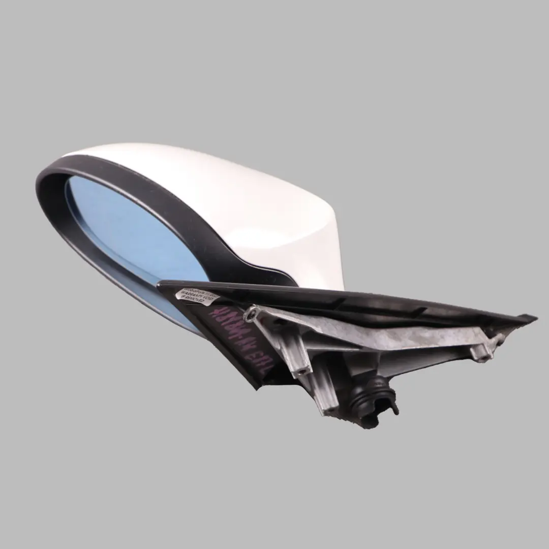 Wing Mirror Power Fold Heated Door Left N/S 3 Pins Alpinweiss White 300 to BMW E87 with Part number 7189869 BMW E87 Wing Mirror Power Fold Heated Door Left N/S 3 Pins Alpinweiss White 300 - SKU rhd-7189869-AW - Part number 7189869