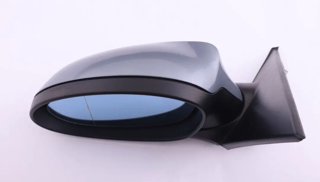 BMW 1 Series E87 Power Fold Left Wing Mirror N/S Quarzblau Metallic Quartz Blue - SKU rhd-7189869-QB - Part number 7189869