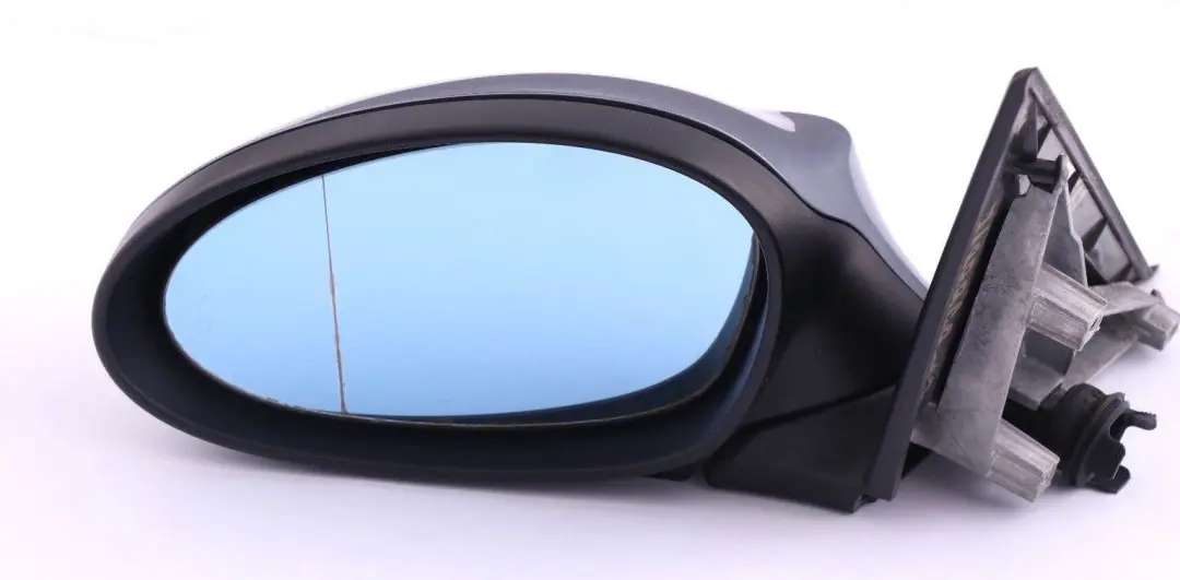 BMW 1 Series E87 Power Fold Left Wing Mirror N/S Quarzblau Metallic Quartz Blue - SKU rhd-7189869-QB - Part number 7189869