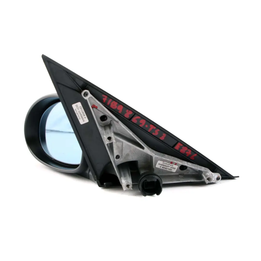  Wing Mirror BMW E87 Power Fold Electric Left N/S Heated Titansilber Titan Silver - SKU rhd-7189869-TS3 - Part number 7189869