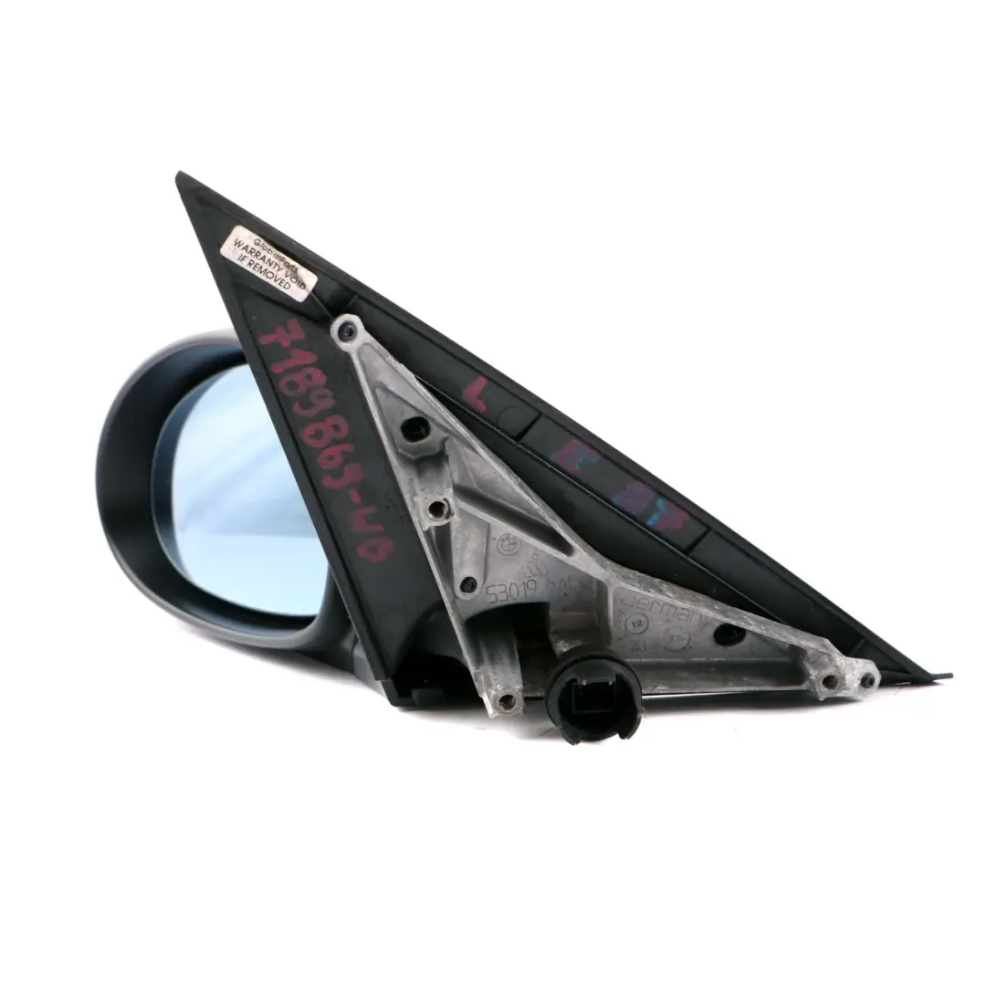 Fold Left Wing Mirror N/S Heated Bluewater Metallic 896 to BMW 1 Series E87 Power with Part number 7189869 BMW 1 Series E87 Power Fold Left Wing Mirror N/S Heated Bluewater Metallic 896 - SKU rhd-7189869-WB - Part number 7189869