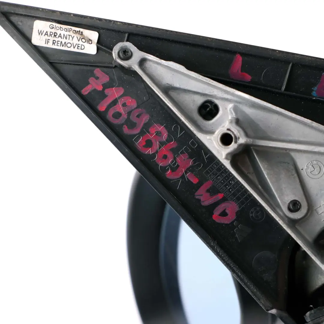 Fold Left Wing Mirror N/S Heated Bluewater Metallic 896 to BMW 1 Series E87 Power with Part number 7189869 BMW 1 Series E87 Power Fold Left Wing Mirror N/S Heated Bluewater Metallic 896 - SKU rhd-7189869-WB - Part number 7189869