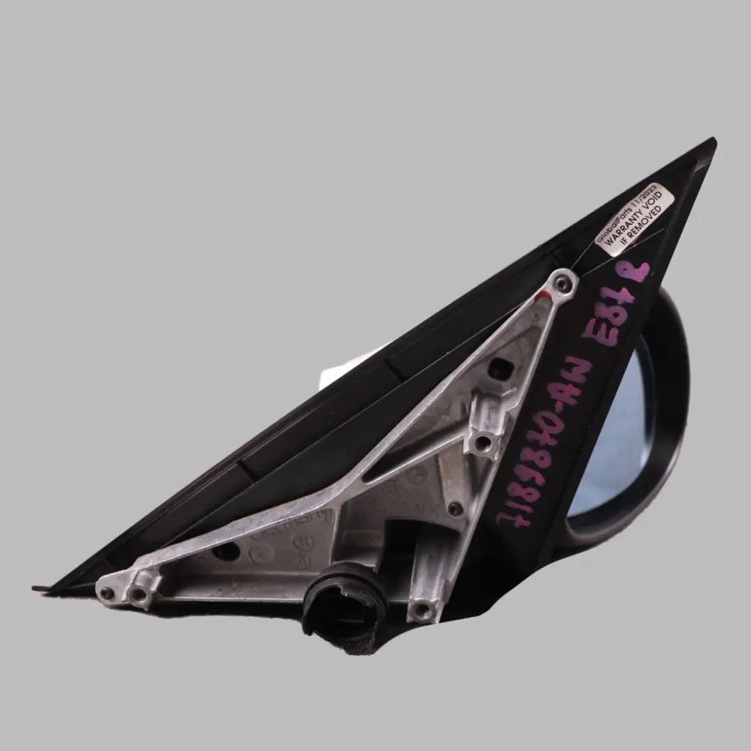 BMW E87 Wing Mirror Power Fold Heated Door Right O/S 3 Pins Alpinweiss White 300 - SKU rhd-7189870-AW - Part number 7189870