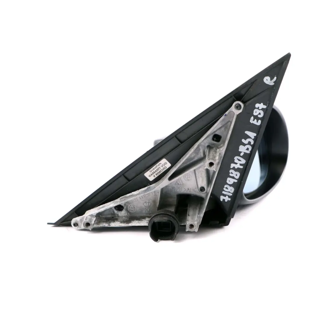 BMW 1 Series 1 E87 Heated Power Fold Right Wing Mirror O/S Black Sapphire 475 - SKU rhd-7189870-BS1 - Part number 7189870
