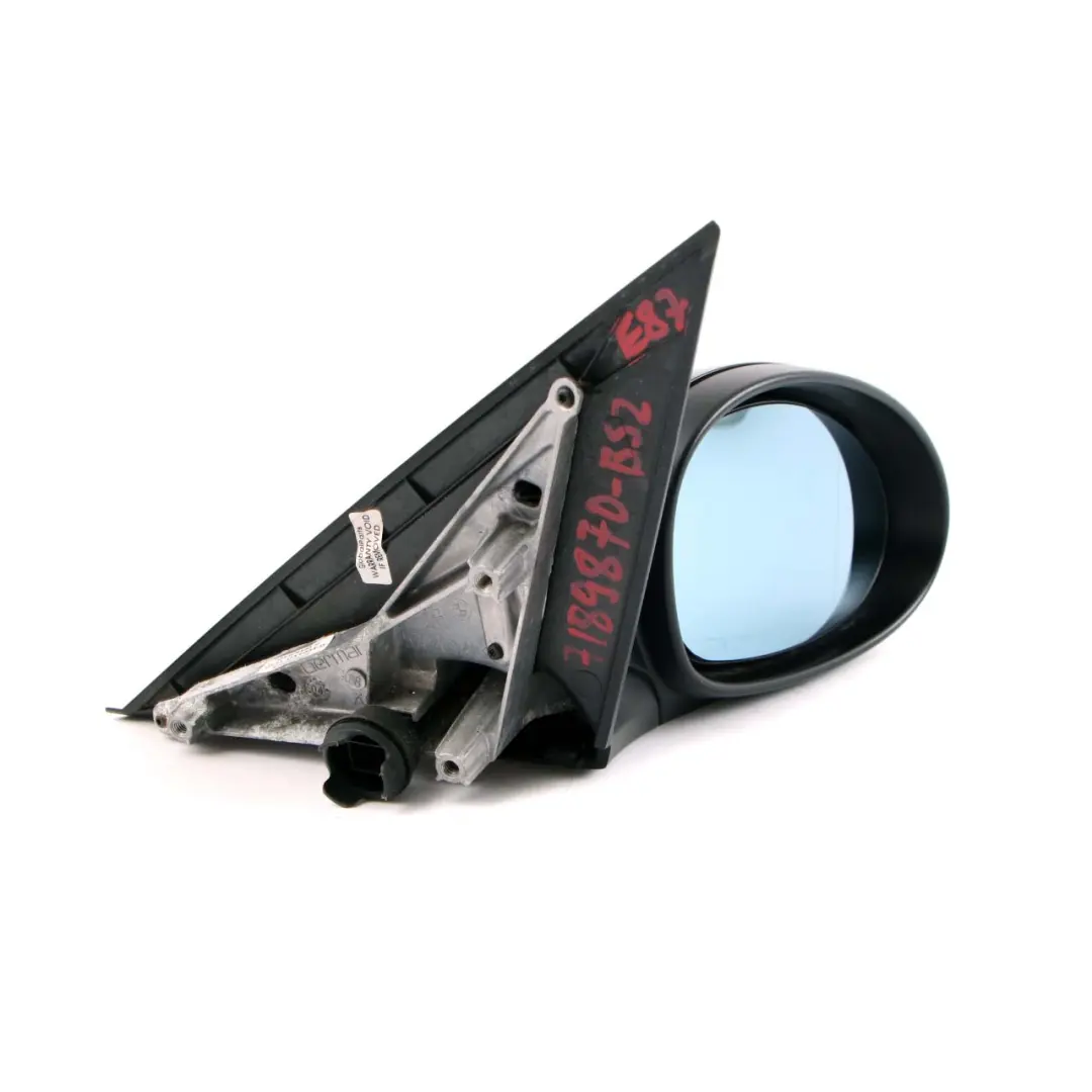 Wing Mirror BMW E87 Heated Power Fold Right O/S Door Black Sapphire Metallic 475 to with Part number 7189870 Wing Mirror BMW E87 Heated Power Fold Right O/S Door Black Sapphire Metallic 475 - SKU rhd-7189870-BS2 - Part number 7189870