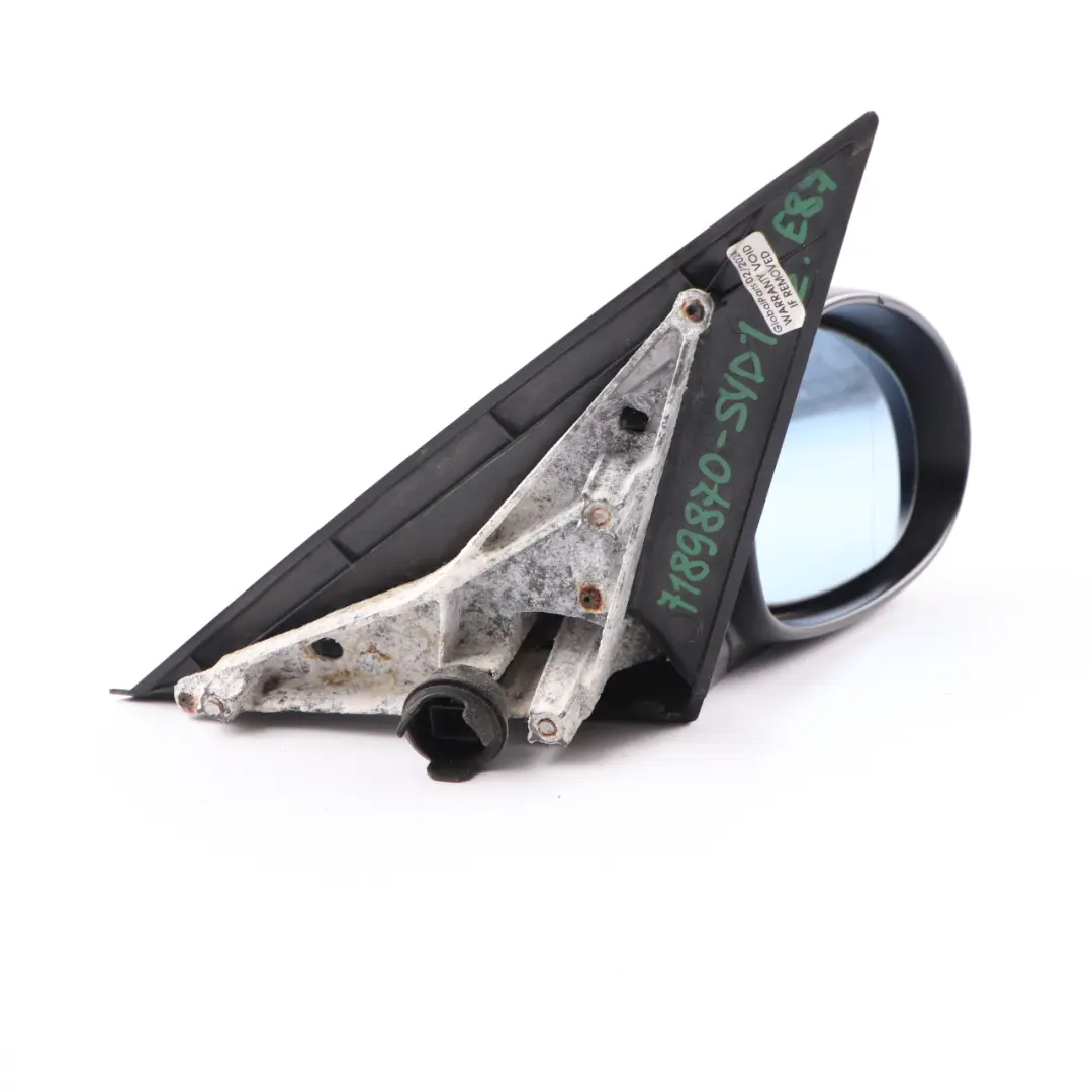 Wing Mirror Power Fold Heated Right O/S 3 Pins Sydney Blue Metallic A19 to BMW E87 with Part number 7189870 BMW E87 Wing Mirror Power Fold Heated Right O/S 3 Pins Sydney Blue Metallic A19 - SKU rhd-7189870-SYD1 - Part number 7189870