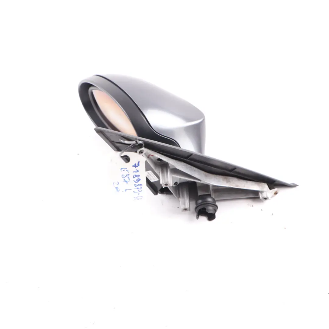 Wing Mirror Power Fold Door Left N/S Sparkling Graphite Metallic A22 to BMW E87 with Part number 7189879 BMW E87 Wing Mirror Power Fold Door Left N/S Sparkling Graphite Metallic A22 - SKU rhd-7189879-SG1 - Part number 7189879