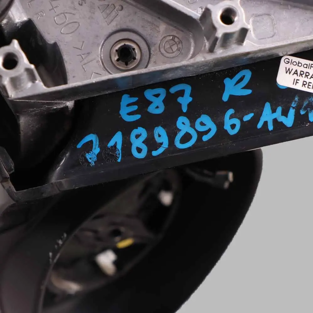 Wing Mirror BMW E87 Heated Right O/S High Gloss Alpinweiss Alpine White 300 to with Part number 7189896 Wing Mirror BMW E87 Heated Right O/S High Gloss Alpinweiss Alpine White 300 - SKU rhd-7189896-AW - Part number 7189896