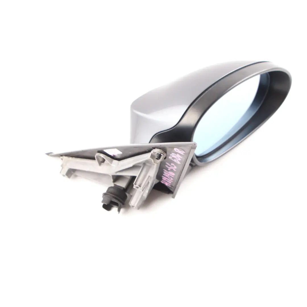 Heated Right Wing Mirror O/S High Gloss Sparkling Graphite Metallic A22 to BMW E87 with Part number 7189896 BMW E87 Heated Right Wing Mirror O/S High Gloss Sparkling Graphite Metallic A22 - SKU rhd-7189896-SG - Part number 7189896