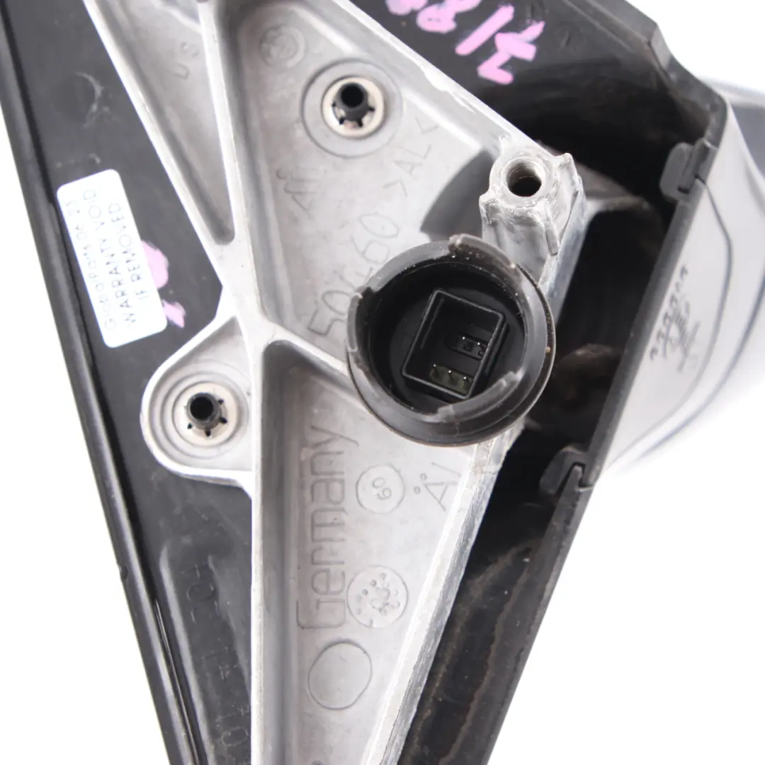 BMW E87 Heated Right Wing Mirror O/S High Gloss Sparkling Graphite Metallic A22 - SKU rhd-7189896-SG - Part number 7189896