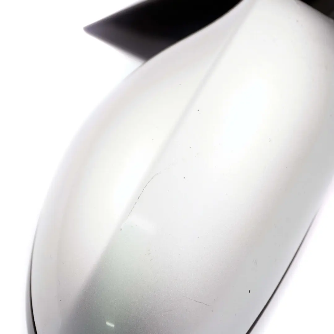 BMW 1 Series E87 Heated Right Wing Mirror O/S Titansilber Silver High Gloss - SKU rhd-7189896-TS - Part number 7189896