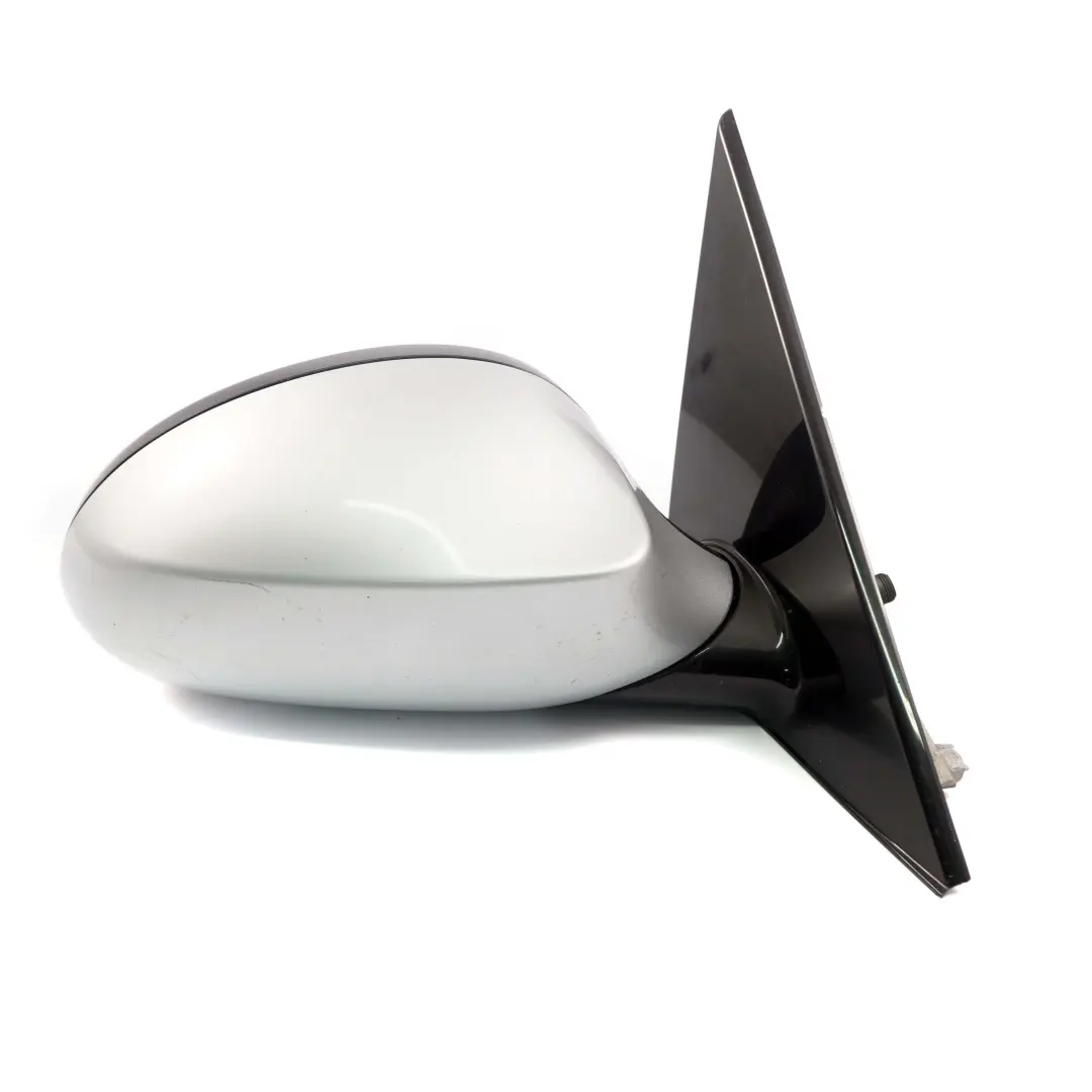 BMW 1 Series E87 Heated Right Wing Mirror O/S Titansilber Silver High Gloss - SKU rhd-7189896-TS - Part number 7189896