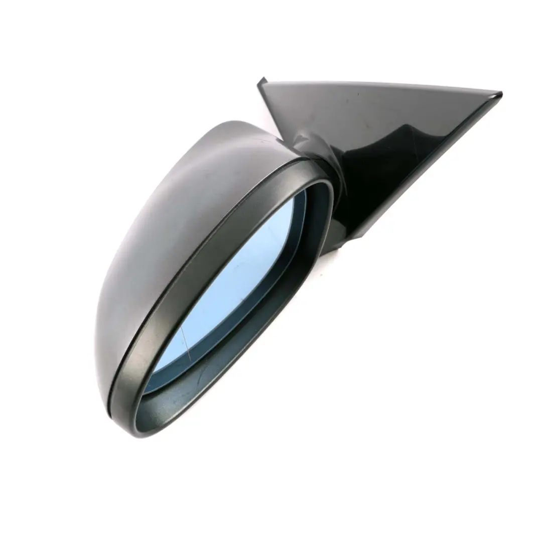 BMW E87 High Gloss Left Wing Mirror N/S Memory Sparkling Graphite Metallic A22 - SKU rhd-7189903-SG - Part number 7189903