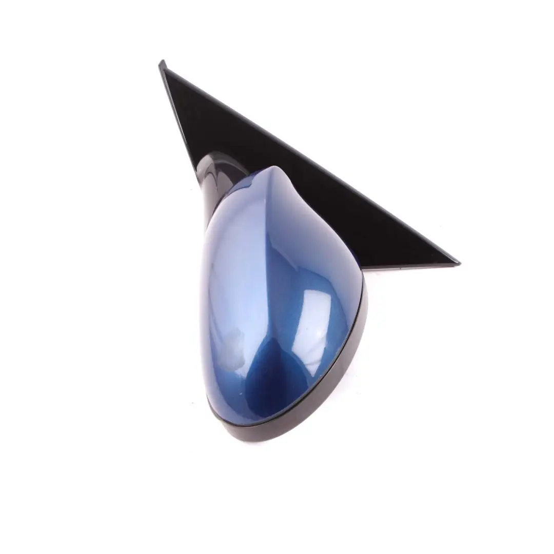 BMW 1 Series E87 M Sport Power Fold Left Wing Mirror N/S Le Mans Blau Blue 381 - SKU rhd-7189913-LMB1 - Part number 7189913