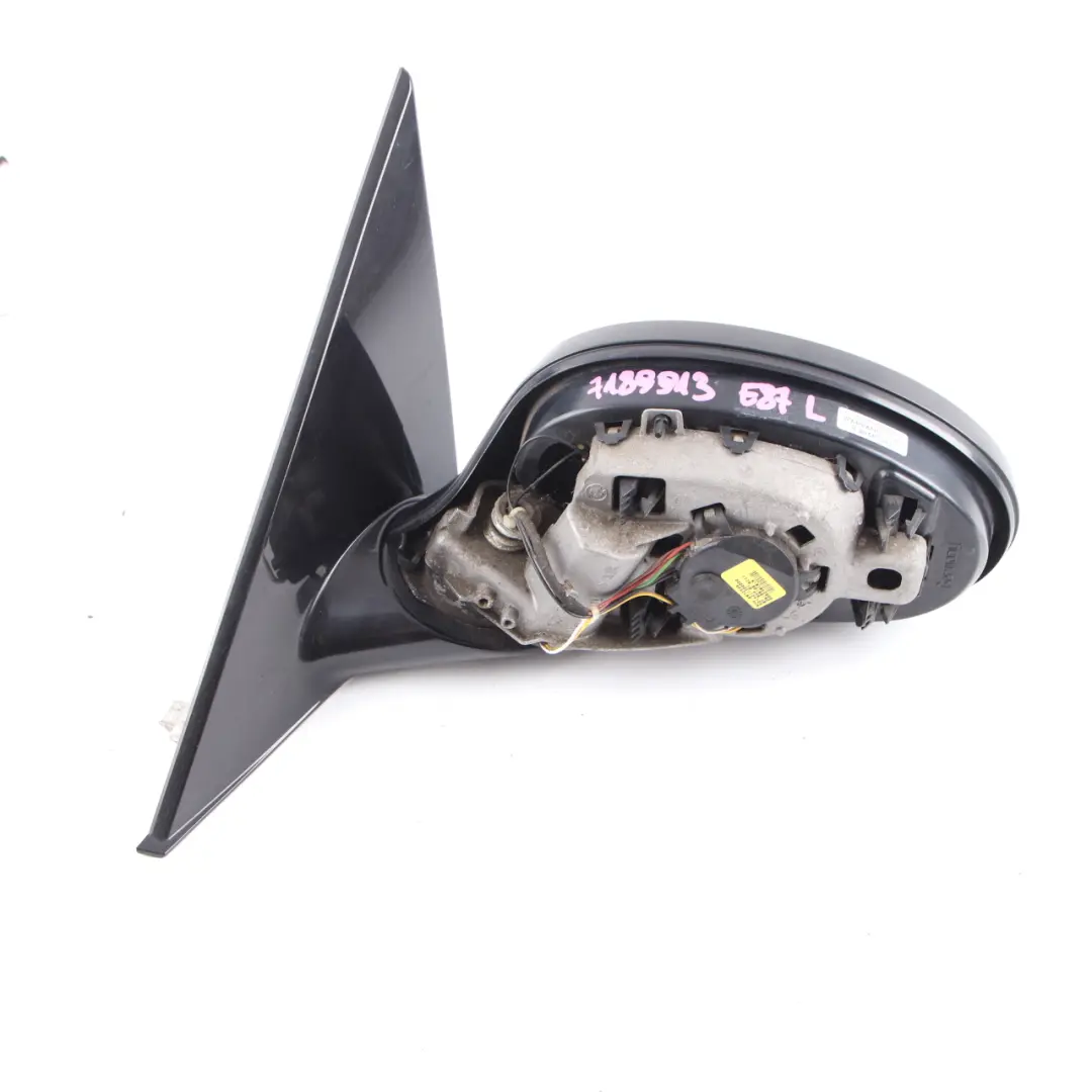 Wing Mirror Power Fold Left N/S Outside 3 Pins High Gloss to BMW E87 M Sport with Part number 7189913 BMW E87 M Sport Wing Mirror Power Fold Left N/S Outside 3 Pins High Gloss - SKU rhd-7189913 - Part number 7189913