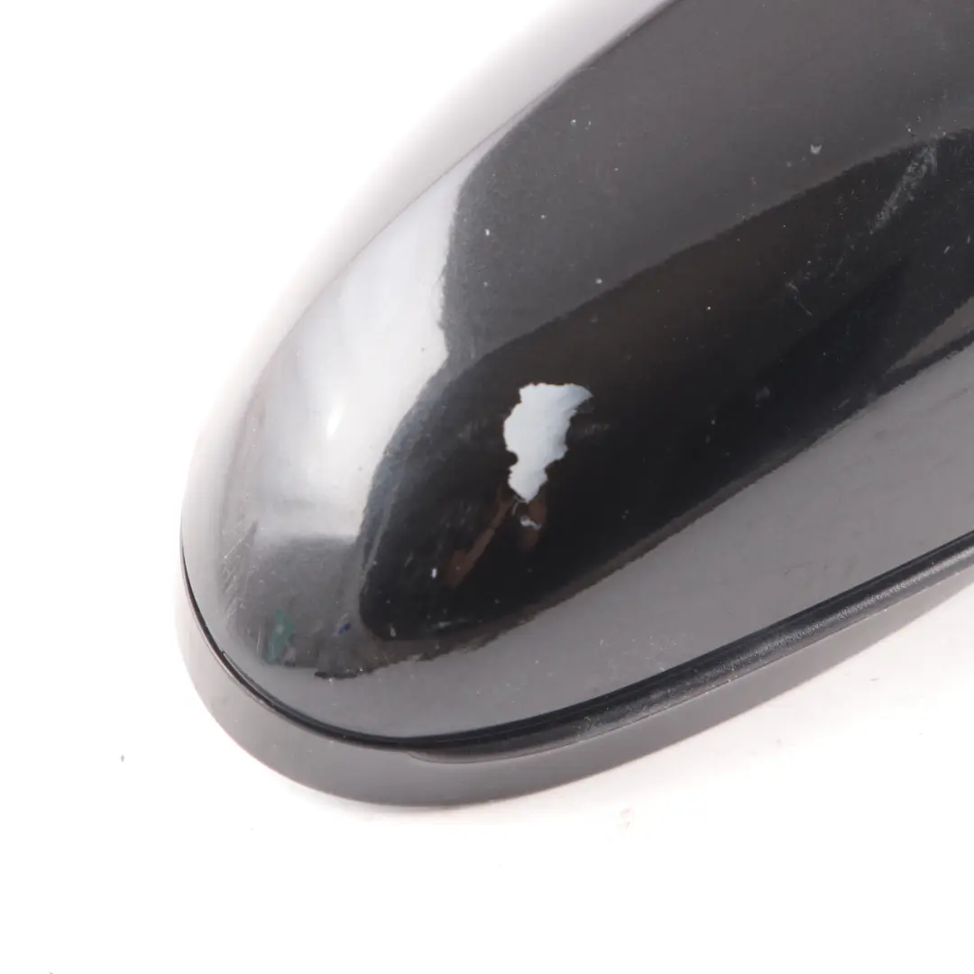 BMW E87 M Sport Power Fold Right Wing Mirror O/S High Gloss Black Sapphire 475 - SKU rhd-7189914-BS1 - Part number 7189914