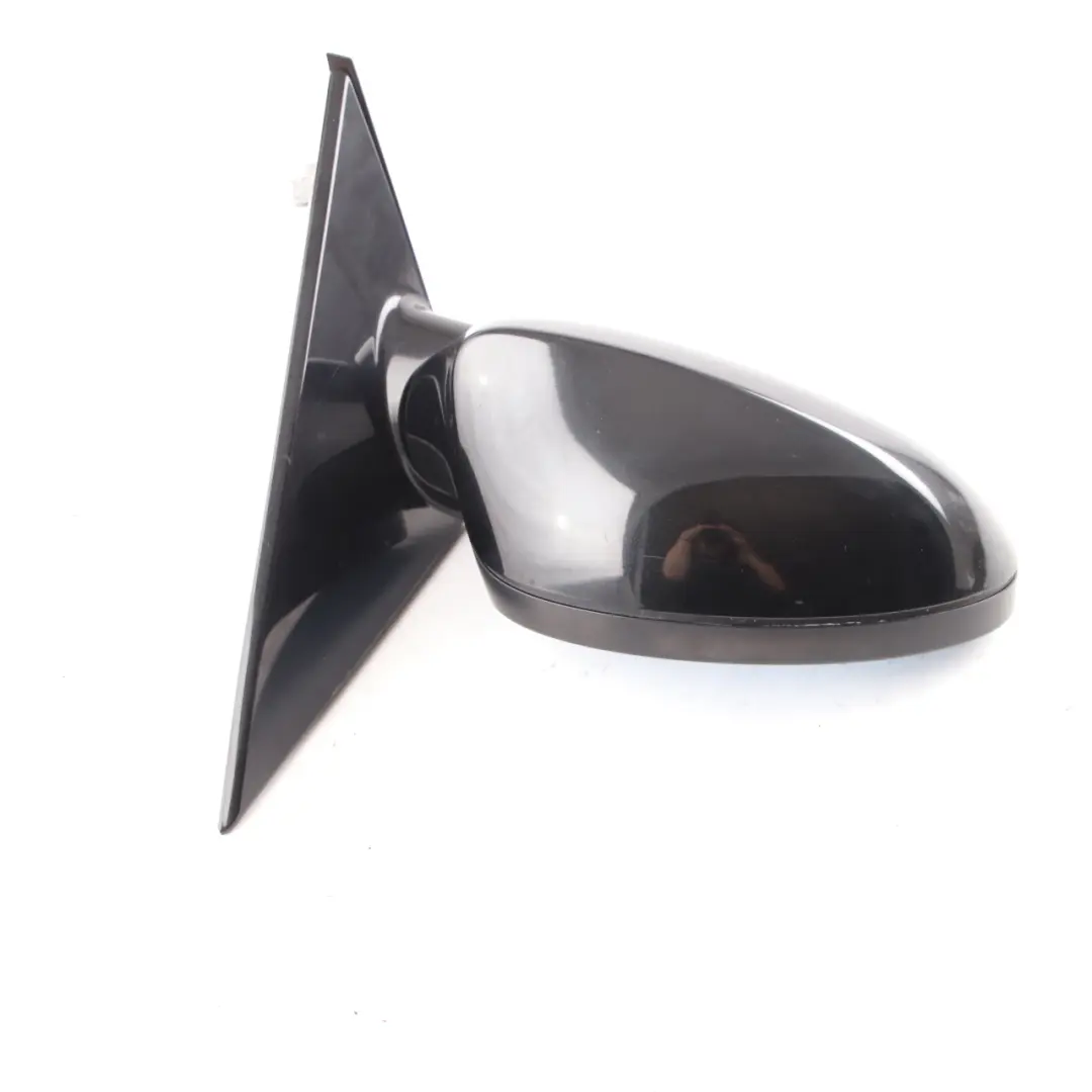 BMW E87 M Sport Power Fold Right Wing Mirror O/S High Gloss Black Sapphire 475 - SKU rhd-7189914-BS1 - Part number 7189914