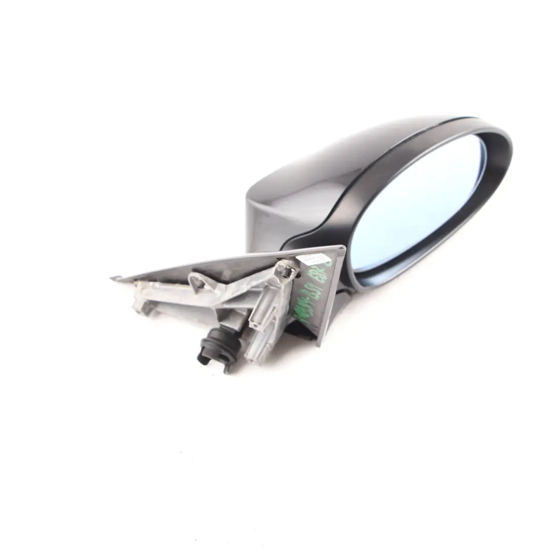 BMW E87 M Sport Power Fold Right Wing Mirror O/S High Gloss Black Sapphire 475 - SKU rhd-7189914-BS1 - Part number 7189914