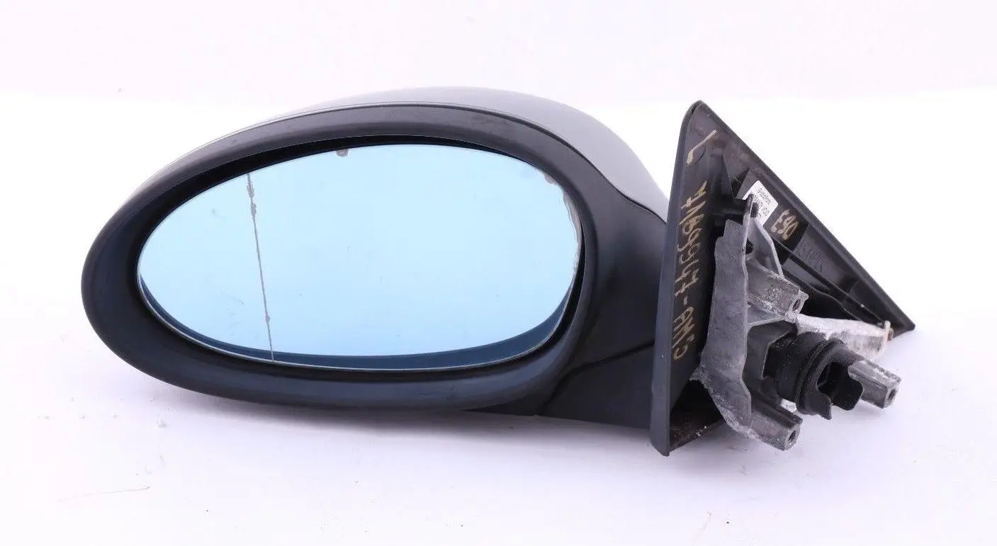 BMW 3 Series E90 E91 Heated Left Passenger Wing Mirror N/S Arktis Metallic