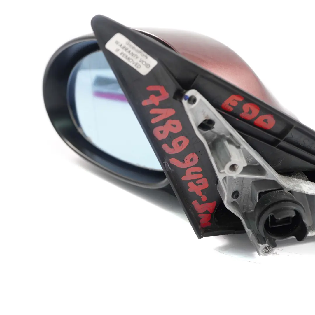  Wing Mirror BMW E90 E91 Outside Heated Left N/S Door Barriquerot Red A41 - SKU rhd-7189947-BAQ - Part number 7189947