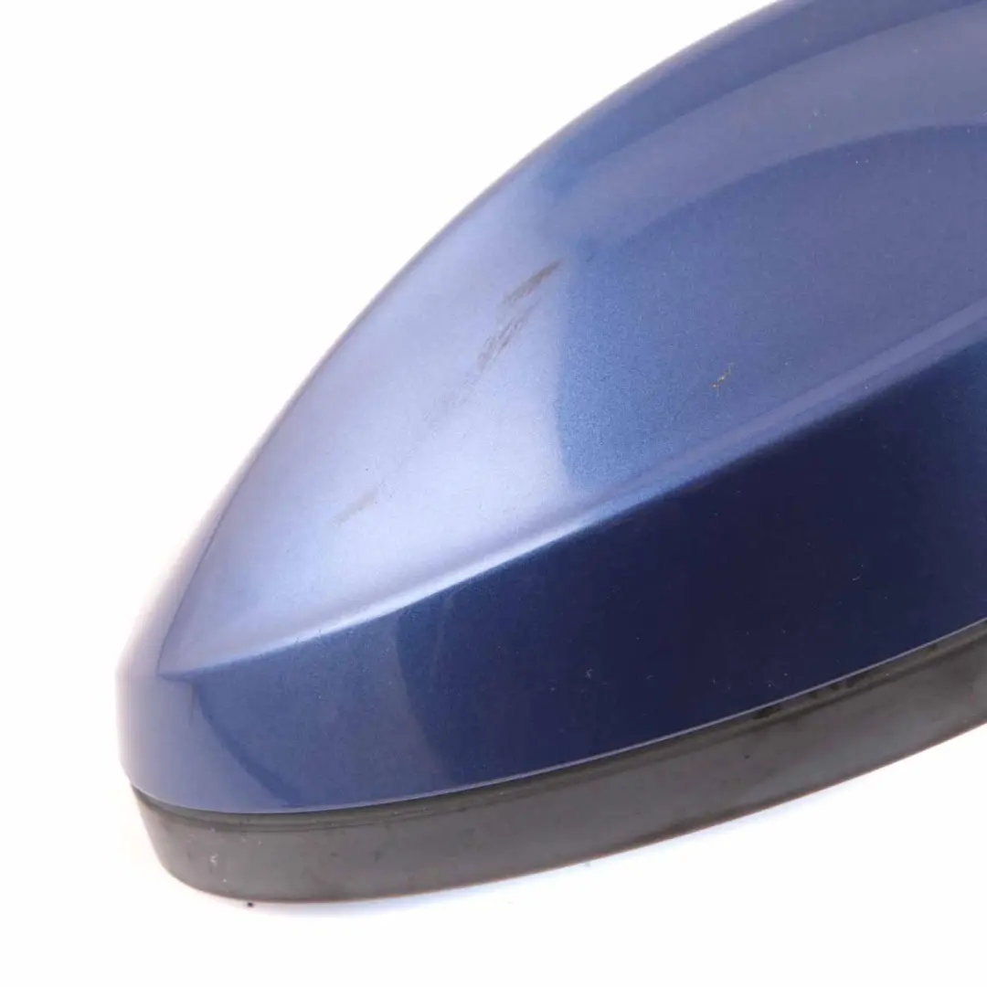BMW 3 Series 1 E90 E91 Heated Left Wing Mirror N/S Montegoblau Montego Blue A51 - SKU rhd-7189947-MTB1 - Part number 7189947
