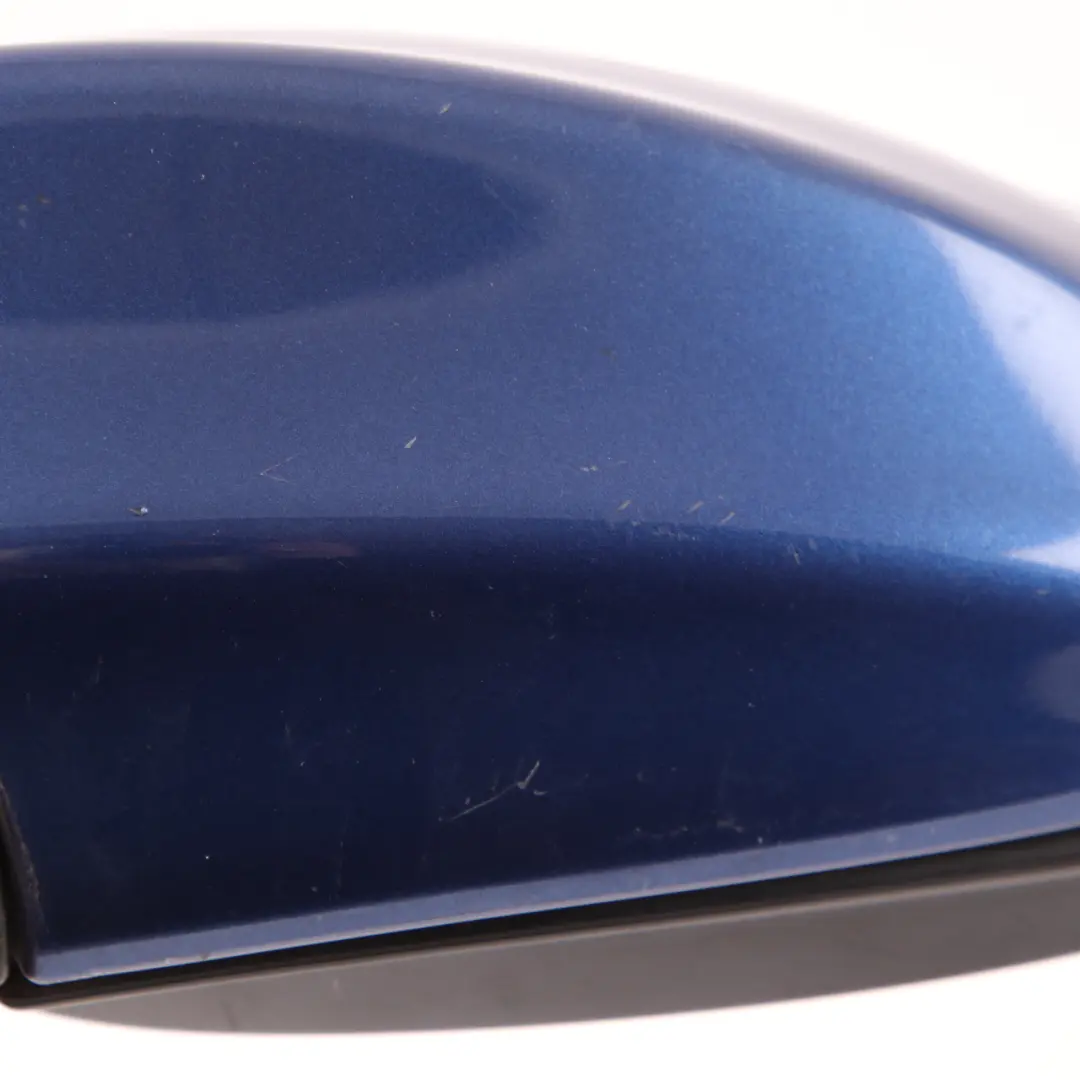 BMW 3 Series 1 E90 E91 Heated Left Wing Mirror N/S Montegoblau Montego Blue A51 - SKU rhd-7189947-MTB1 - Part number 7189947
