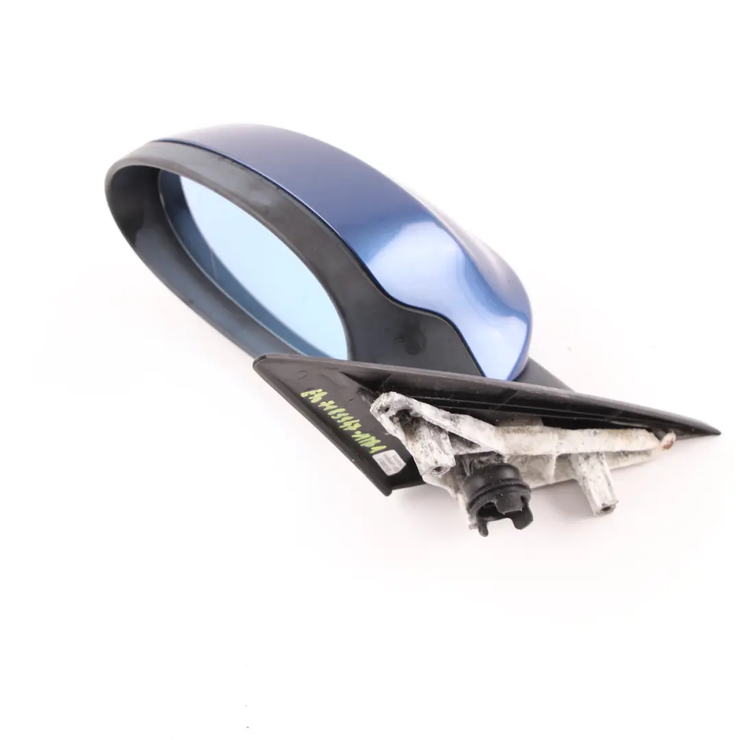 BMW 3 Series 1 E90 E91 Heated Left Wing Mirror N/S Montegoblau Montego Blue A51 - SKU rhd-7189947-MTB1 - Part number 7189947