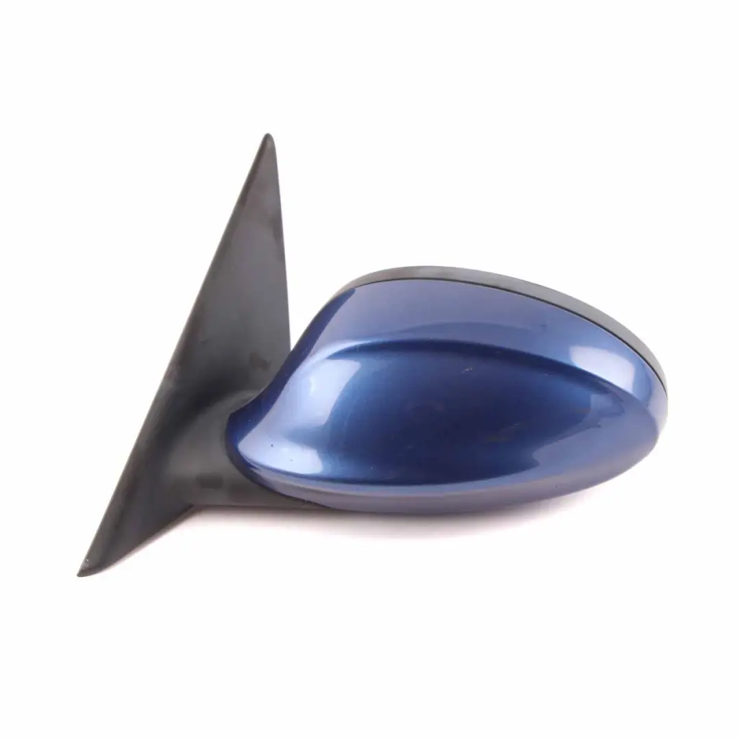BMW 3 Series 1 E90 E91 Heated Left Wing Mirror N/S Montegoblau Montego Blue A51 - SKU rhd-7189947-MTB1 - Part number 7189947