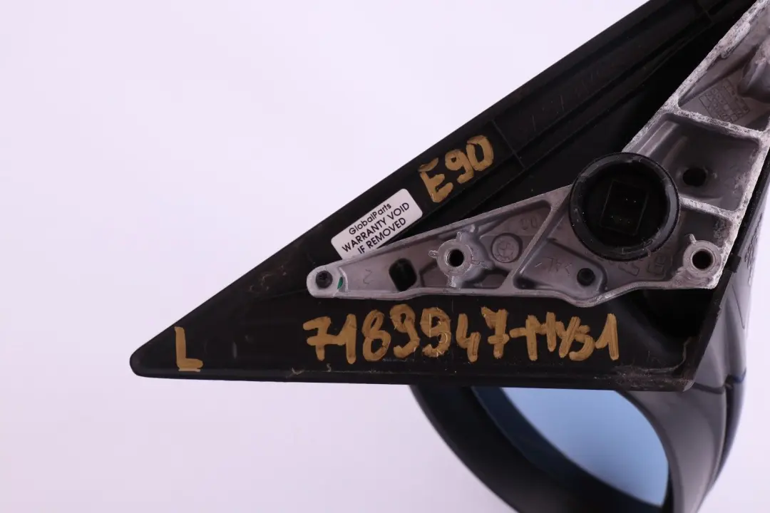 Heated Left Passenger Wing Mirror N/S Mysticblau Blue to BMW 3 Series 1 E90 E91 with Part number 7189947 BMW 3 Series 1 E90 E91 Heated Left Passenger Wing Mirror N/S Mysticblau Blue - SKU rhd-7189947-MYS1 - Part number 7189947