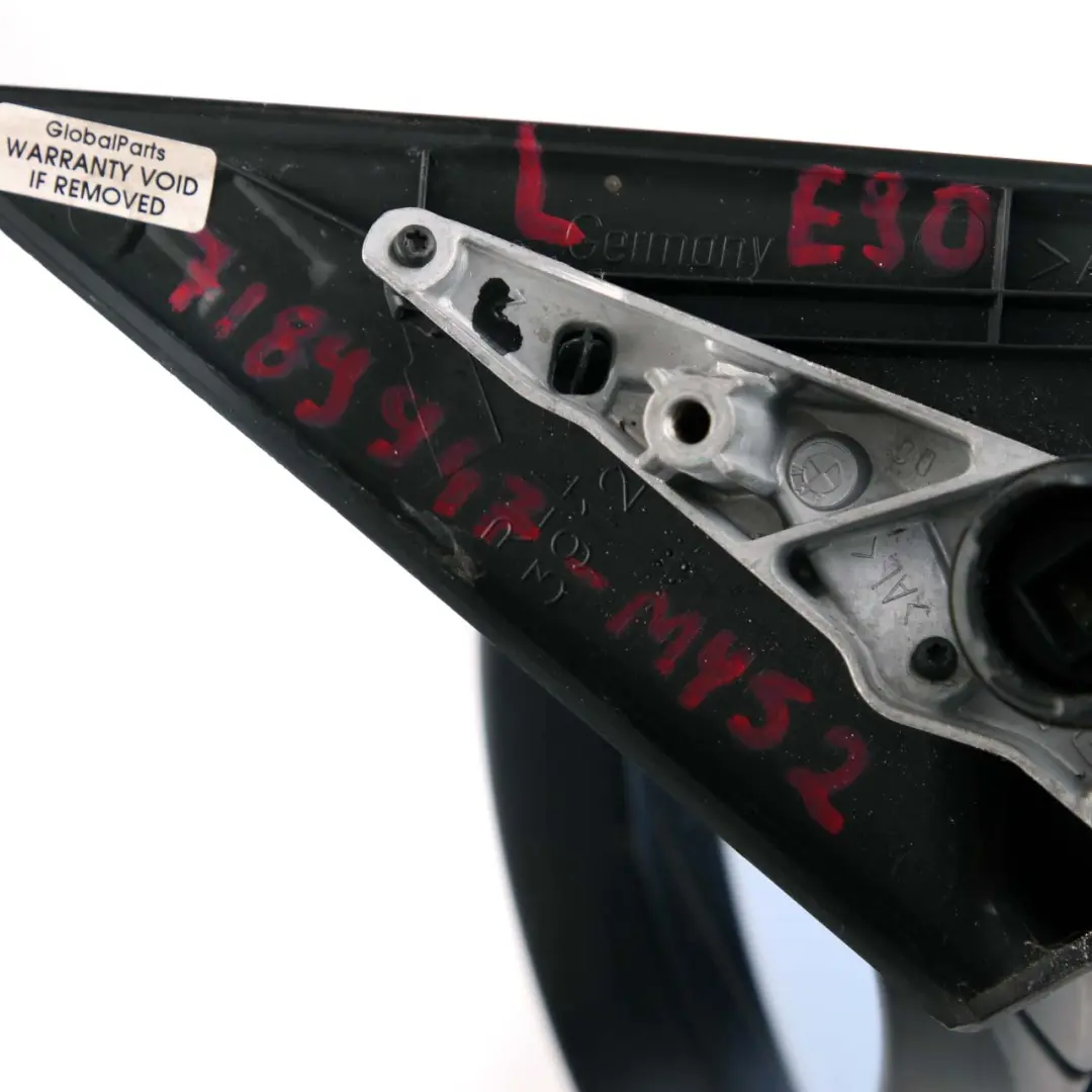 Heated Left Wing Mirror N/S Mysticblau Mystic Blue A07 to BMW 3 Series E90 E91 2 with Part number 7189947 BMW 3 Series E90 E91 2 Heated Left Wing Mirror N/S Mysticblau Mystic Blue A07 - SKU rhd-7189947-MYS2 - Part number 7189947