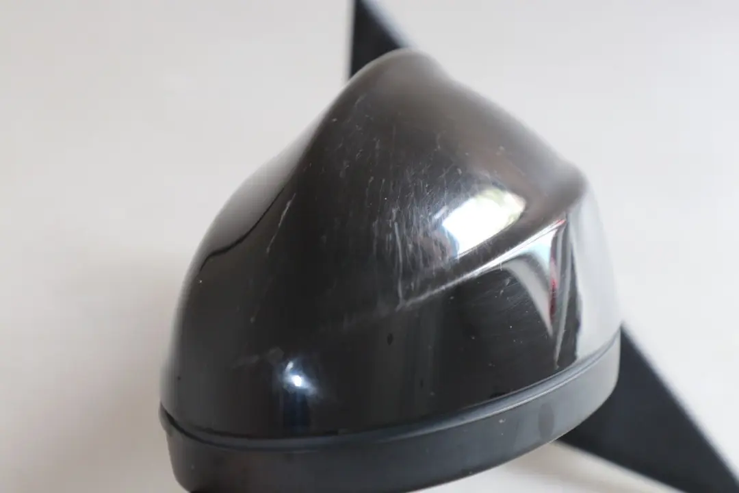 BMW 3 Series 4 E90 E91 Heated Left Wing Mirror 5 Pins N/S Schwarz 2 Black 668 - SKU rhd-7189947-SCH4 - Part number 7189947