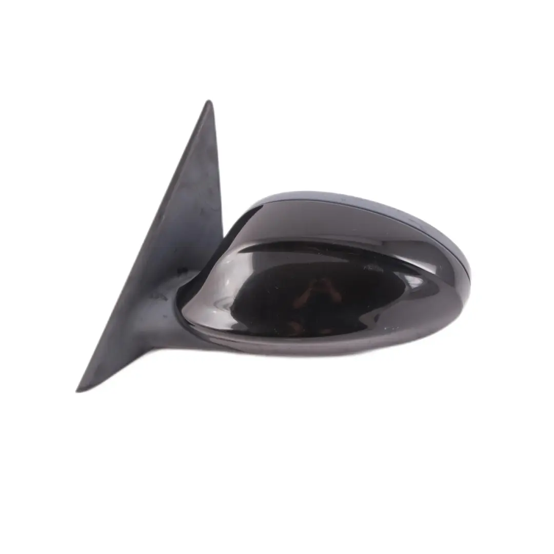 BMW 3 Series E90 E91 Heated Left Wing Mirror N/S Schwarz 2 Black 668 - SKU rhd-7189947-SCH - Part number 7189947