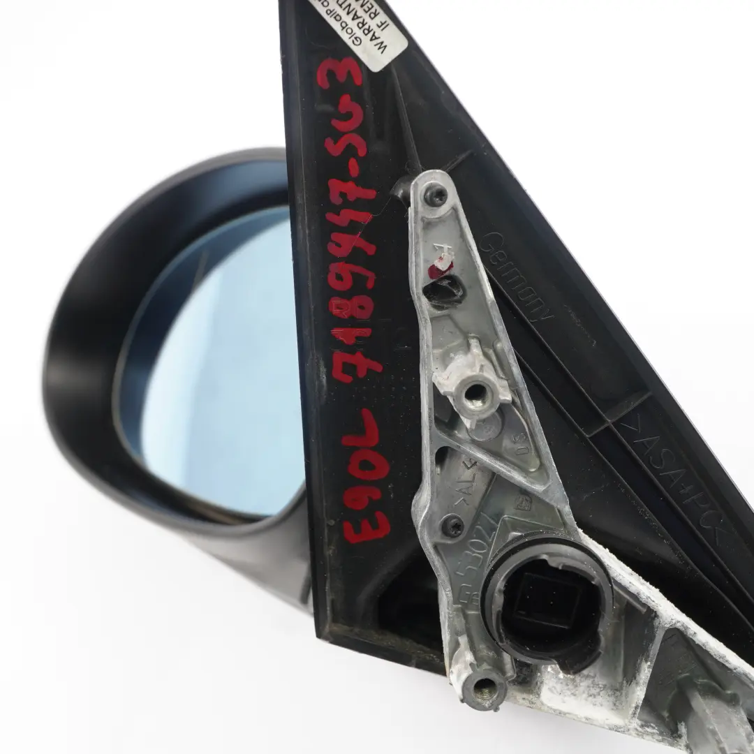 Heated Left Wing Mirror N/S Sparkling Graphite A22 to BMW 3 Series E90 E91 with Part number 7189947 BMW 3 Series E90 E91 Heated Left Wing Mirror N/S Sparkling Graphite A22 - SKU rhd-7189947-SG3 - Part number 7189947